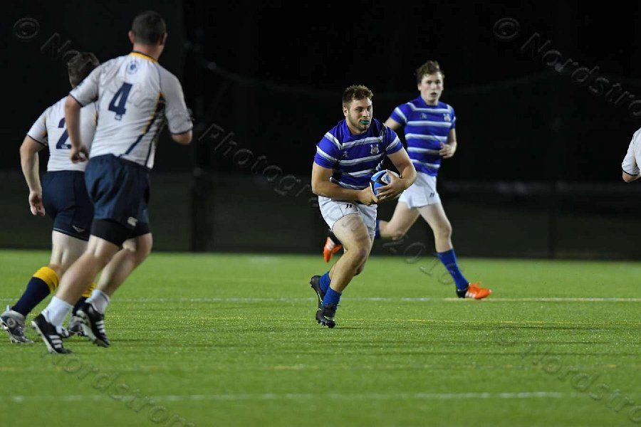 Wheaton Men\'s Rugby vs Mass Maritime.  Photo by Keith Nordstrom